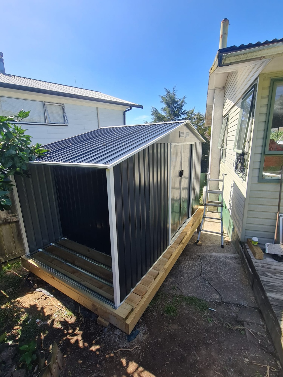 Garden Shed 11x6ft built by Marisa Bosman